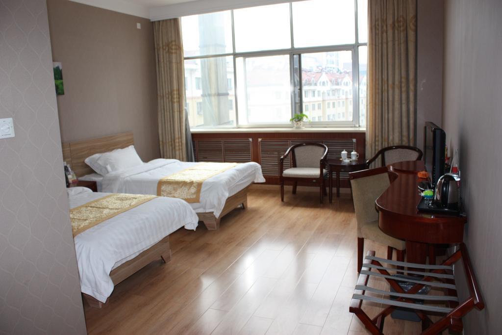 Qingdao Hongyun Jiahe Business Hotel Kültér fotó
